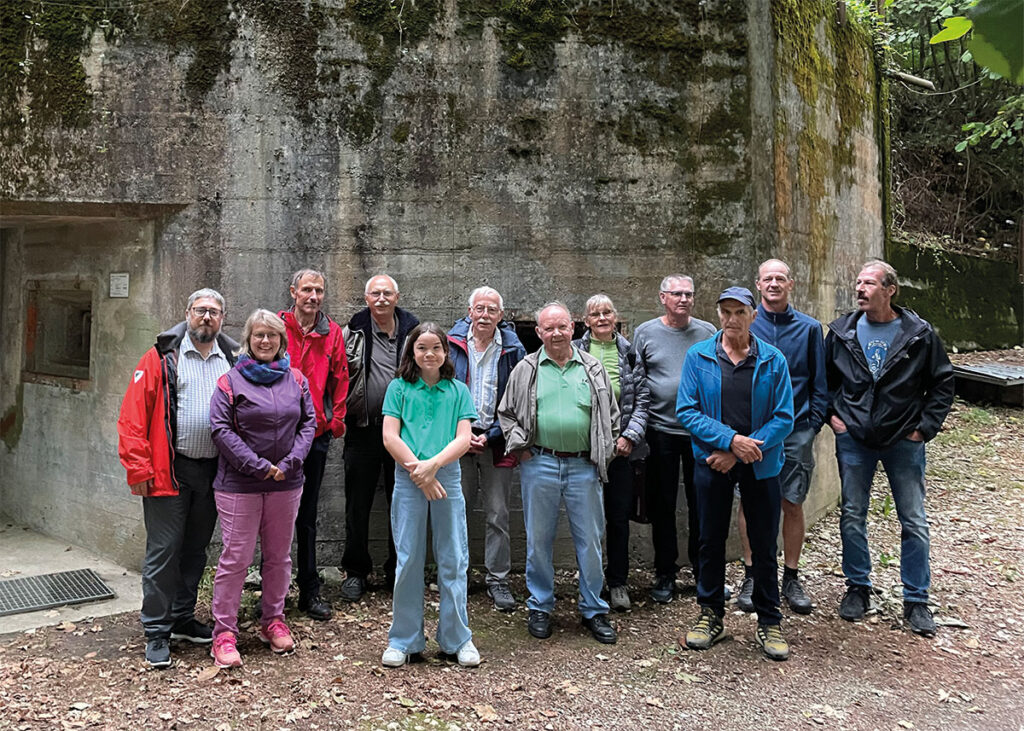 IG Oberflachs - Beichtigung KP Grenzbrigade Wallbach